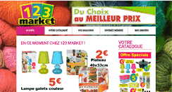 Desktop Screenshot of 123market.fr
