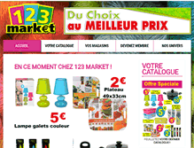 Tablet Screenshot of 123market.fr