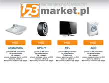 Tablet Screenshot of 123market.pl